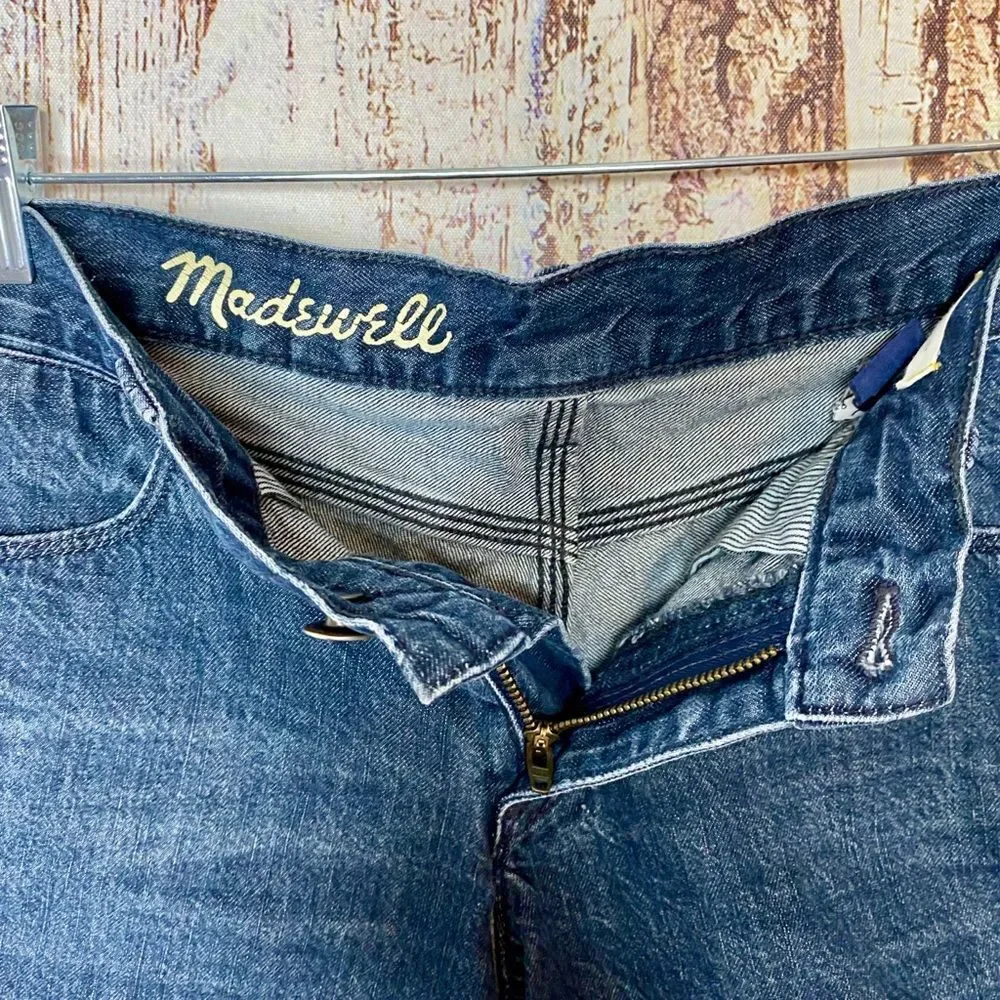 Madewell cuffed denim